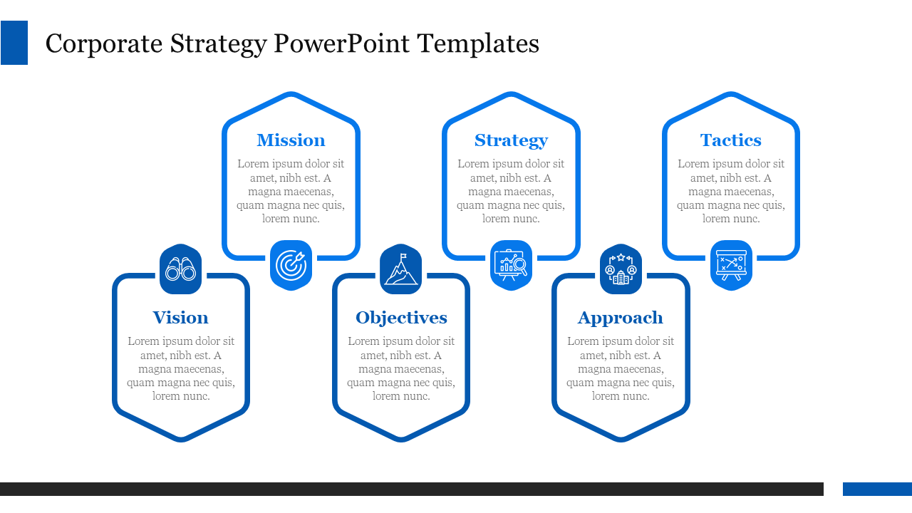 Exclusive Corporate Strategy PowerPoint Template Themes